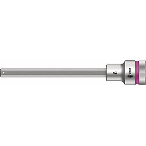 Wera 1/2" Zyklop mit Haltefunktion kurz Steckschlüsseleinsatz Größe: 8,0 mm Länge: 140,0 mm