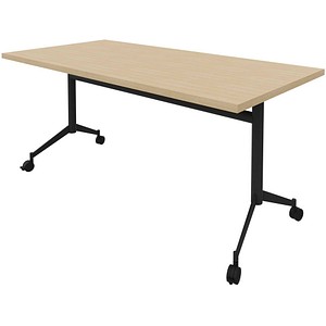 8029466027699 - Mehrzwecktisch Pop-up eiche dunkelgrau rechteckig T-Fuß-Gestell grau 1600 x 800 x 740 cm 8029466027699 - Mehrzwecktisch Pop-up eiche dunkelgrau rechteckig T-Fuß-Gestell grau 1600 x 800 x 740 cm