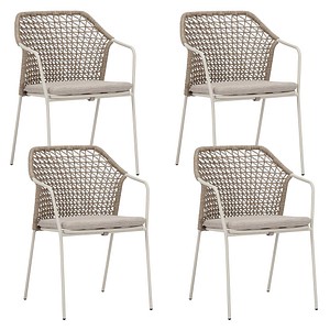 BEST Stapelstuhl Burano 556491 sand 4St 6096735346364 BEST 4 Stück