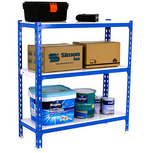 8425437084980 - Schwerlastregal SIMONCLICK 3 8425437084980 blau weiß 900 x 300 x 1000 cm 8425437084980 Simonrack 8425437084980 - Schwerlastregal SIMONCLICK 3 8425437084980 blau weiß 900 x 300 x 1000 cm 8425437084980 Simonrack
