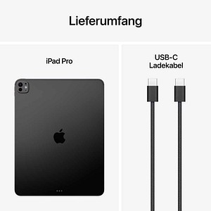 0195950399042 - iPad Pro 13 (2025) Wi-Fi (8Generation) 330 cm (130 Zoll) 1 TB schwarz