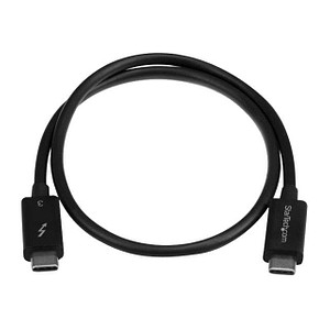 0065030864428 - Thunderbolt 3 Kabel TBLT34MM50CM 500 cm schwarz 0065030864428 StarTechcom 0065030864428 - Thunderbolt 3 Kabel TBLT34MM50CM 500 cm schwarz 0065030864428 StarTechcom