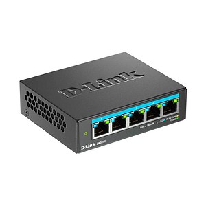0790069469305 - D-Link DMS 105 - Switch - unmanaged - 5 x 10 100 1000 25G - Desktop wandmontierbar