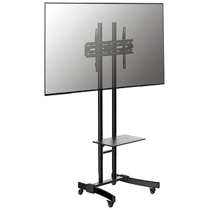 4051814365904 - Ebuy24 - b-ms 190 Fernsehtisch höhenverstellbar mit 1 Fach und Rädern Schwarz - Schwarz