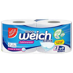4311501066195 - Toilettenpapier weich klassik 3-lagig 2 Rollen