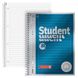 4061947153408 - Collegeblöcke Student Premium liniert DIN A5 Rand rundum 1 St