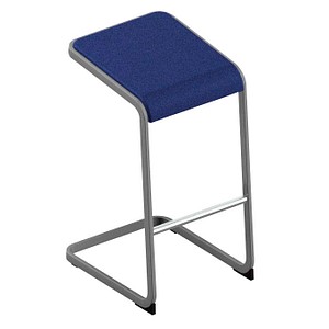 8056457078521 - Hocker OCSTOA01 34QK C-STOOL dunkelblau bis 110kg 8056457078521 Quadrifoglio