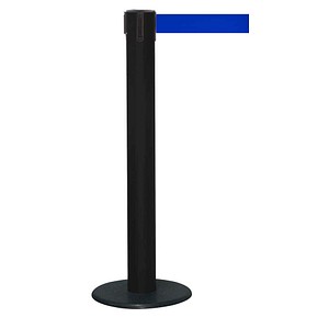 RS-GUIDESYSTEMS Absperrpfosten GLA 85 schwarz, 1 St.