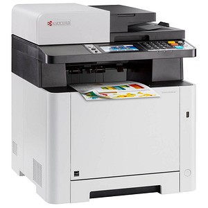 KYOCERA ECOSYS M5526cdw Life Plus 4 in 1 Farblaser-Multifunktionsdrucker grau