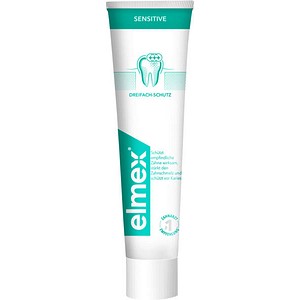 7610108059249 - elmex Sensitive Zahncreme Schützt sensible Zähne + freiliegende Zahnhälse 75 ml - Tube 7610108059249 - elmex Sensitive Zahncreme Schützt sensible Zähne + freiliegende Zahnhälse 75 ml - Tube