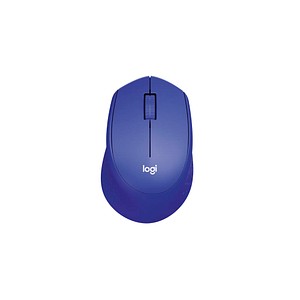 5099206066687 - PC-Maus M330 Silent Plus 910-004910 3 Tasten kabellos USB-Funk Rechtshänder optisch blau 5099206066687 Logitech