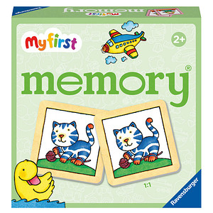 4005556208777 - - 20877 - My first memory® Meine Lieblingssachen Merk- und Suchspiel mit extra großen Bildkarten Kinder ab 2 Jahren Kinder