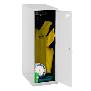 8425437065118 - Spind SIMONLOCKER DISM SINGLE grau weiß 8425437065118 1 Schließfach 300 x 500 x 915 cm 8425437065118 Simonrack 8425437065118 - Spind SIMONLOCKER DISM SINGLE grau weiß 8425437065118 1 Schließfach 300 x 500 x 915 cm 8425437065118 Simonrack