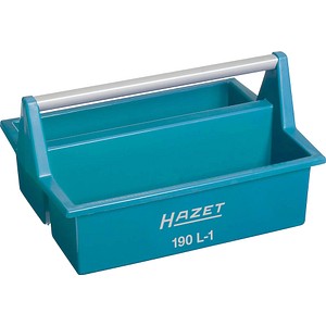 4000896133901 - 190L-1 Werkzeugkasten unbestückt Kunststoff Blau - Hazet