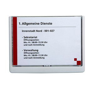4005546405421 - DURABLE Türschild CLICK SIGN Kunststoff weiß DIN A5 quer 4005546405421 - DURABLE Türschild CLICK SIGN Kunststoff weiß DIN A5 quer