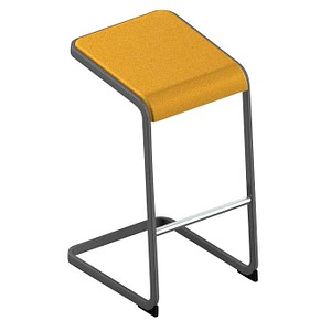 8056457078552 - Hocker OCSTOA01 37XZ C-STOOL gelb bis 110kg 8056457078552 Quadrifoglio