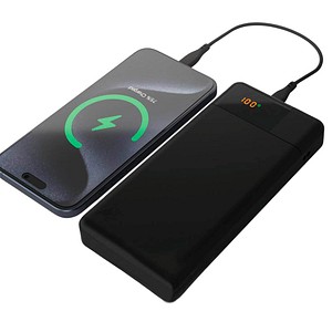 8716778931959 - PB B20 SW - Powerbank 20000 mAh 20 W 1x USB-A 2x USB-C schwarz 8716778931959 - PB B20 SW - Powerbank 20000 mAh 20 W 1x USB-A 2x USB-C schwarz