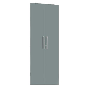 4044917423671 - Flügeltüren-Vorbausatz BxH 760x1760 mm 5 oh Edelstahlgriffe Schloss graphit 4044917423671 - Flügeltüren-Vorbausatz BxH 760x1760 mm 5 oh Edelstahlgriffe Schloss graphit