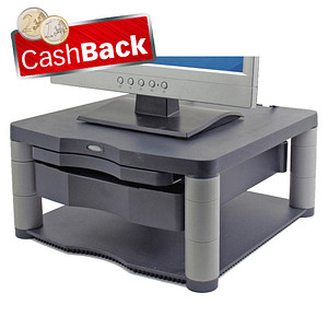 AKTION: Fellowes Monitorständer Premium Plus graphit mit CashBack