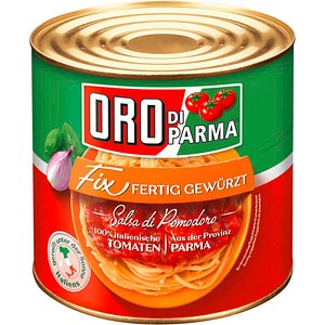 ORO DI PARMA® Fix fertig gewürzt Tomatenstückchen  2,5 kg, 1 St.