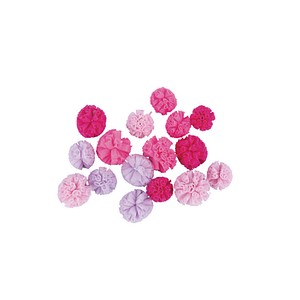 4006166783883 - Pompons pink sortiert Ø 25-30 cm 16 St