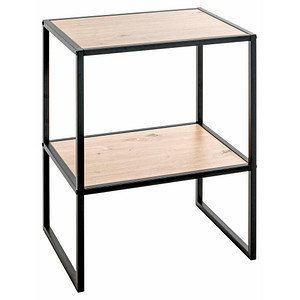 4001070524218 - Beistelltisch Holz eiche schwarz 450 x 350 x 600 cm 4001070524218 HAKU Möbel