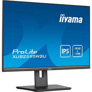 4948570121465 - 25 ETE IPS-panel LED-Monitor EEK F (A - G) 635 cm (25 Zoll) 1920 x 1200 Pixel 1610 4 ms HDMI® DisplayPort Kopfhörer (35 mm Klinke) USB VGA