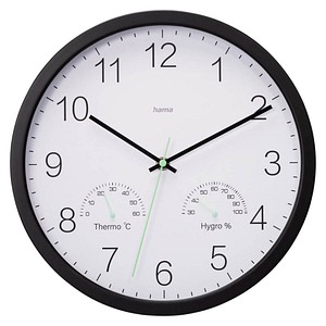 4047443521996 - Wanduhr Santorini weiß schwarz Kunststoff Ø 300 cm 4047443521996 Hama 4047443521996 - Wanduhr Santorini weiß schwarz Kunststoff Ø 300 cm 4047443521996 Hama