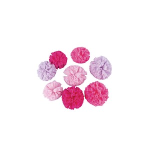 4006166783876 - Pompons pink sortiert Ø 40-50 cm 8 St 4006166783876 - Pompons pink sortiert Ø 40-50 cm 8 St