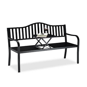 4052025261139 - Gartenbank 10026113_0 schwarz Metall 1500 cm 4052025261139 relaxdays 4052025261139 - Gartenbank 10026113_0 schwarz Metall 1500 cm 4052025261139 relaxdays