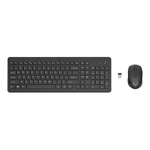 0195161923739 - Hewlett Packard - hp Tastatur- und Maus-Set 330 Wireless QWERTZ-Variante