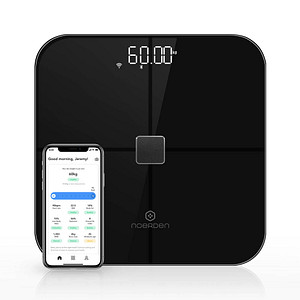 6970754371777 - Personenwaage SENSORI WLAN BMI schwarz für max 1800 kg 6970754371777 noerden 6970754371777 - Personenwaage SENSORI WLAN BMI schwarz für max 1800 kg 6970754371777 noerden