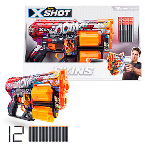 4894680021259 - ZURU? Blaster X-Shot Skins Dread schwarz orange 4894680021259 ZU