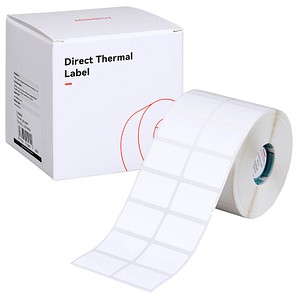 6977031215809 - Etikettenrolle für Etikettendrucker weiß 30 x 20 mm 1 x 2600 Etiketten 6977031215809 2600 Stück