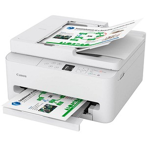 Canon PIXMA TS7550i 3 in 1 Tintenstrahl-Multifunktionsdrucker weiß