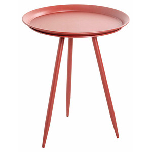 4001070204110 - Beistelltisch Metall rot 440 x 440 x 540 cm 4001070204110 HAKU Möbel 4001070204110 - Beistelltisch Metall rot 440 x 440 x 540 cm 4001070204110 HAKU Möbel