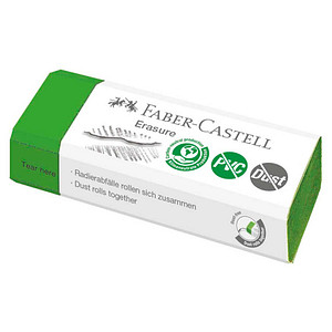 FABER-CASTELL Radiergummi Erasure grün