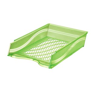 bene Briefablage grün-transparent