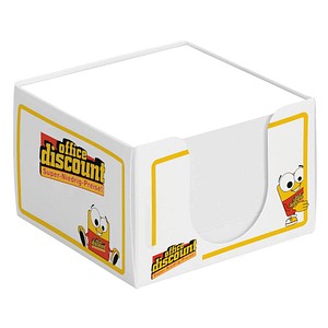 4250073818309 - Zettelbox weiß inkl 700 Notizzettel weiß