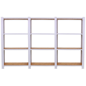 8425437127403 - Schwerlastregal OFFICLICK 4 8425437127403 weiß braun 2400 x 300 x 1500 cm 8425437127403 Simonrack 8425437127403 - Schwerlastregal OFFICLICK 4 8425437127403 weiß braun 2400 x 300 x 1500 cm 8425437127403 Simonrack