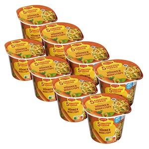 7613037683578 - 5 Minuten Terrine Hühner Nudeltop Fertiggericht 8x 410 g 7613037683578 - 5 Minuten Terrine Hühner Nudeltop Fertiggericht 8x 410 g