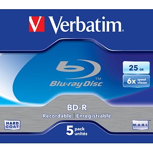 0023942437154 - Blueray-Rohlinge 43715 BD-R 25 GB Jewel Case  0023942437154 5 Stück