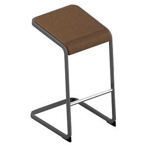 8056457078569 - Hocker OCSTOA01 3C2J C-STOOL braun bis 110kg 8056457078569 Quadrifoglio