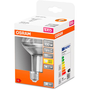 4058075433267 - 4058075433267 led eek f (a - g) E27 Reflektor 91 w = 100 w Warmweiß (ø x l) 80 mm x 105 mm 1 - Osram 4058075433267 - 4058075433267 led eek f (a - g) E27 Reflektor 91 w = 100 w Warmweiß (ø x l) 80 mm x 105 mm 1 - Osram