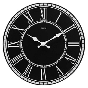 4047443522993 - Wanduhr Rab schwarz Mitteldichte Holzfaserplatte (MDF) Ø 300 cm 4047443522993 Hama 4047443522993 - Wanduhr Rab schwarz Mitteldichte Holzfaserplatte (MDF) Ø 300 cm 4047443522993 Hama