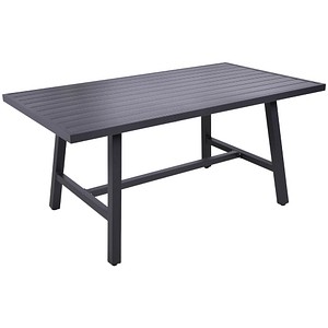 4041908137654 - Gartentisch DENIA schwarz rechteckig 1600 x 895 x 750 cm 4041908137654 Garden Pleasure