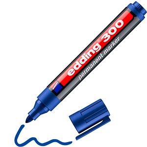 4004764062874 - Permanentmarker 300 blau 15-3mm Rundspitze 4004764062874 4-300003 10 Stück