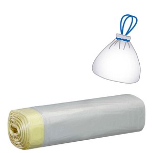 Müllbeutel 120,0 l transparent 41,0 µm, 4x 25 St.