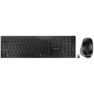 CHERRY DW 9500 SLIM Tastatur-Maus-Set kabellos schwarz