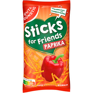 4311501030899 - Sticks Paprika Chips 1250 g 4311501030899 - Sticks Paprika Chips 1250 g
